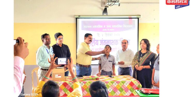 जामनेर तालुक्यात दिड लाख विद्यार्थ्यांना जंतनाशक गोळ्यांचे वाटप