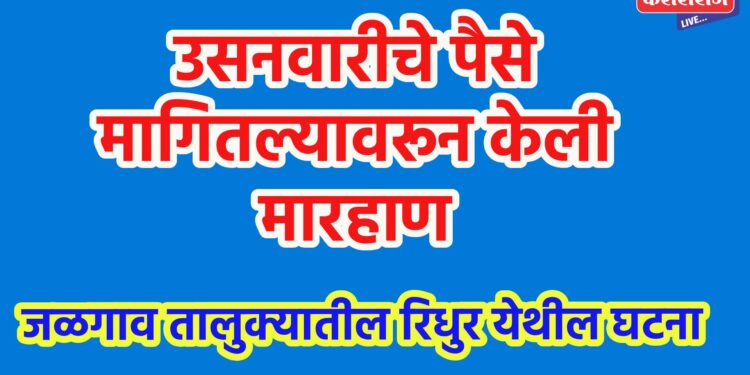 उसनवारीचे पैसे मागितल्यावरून केली मारहाण