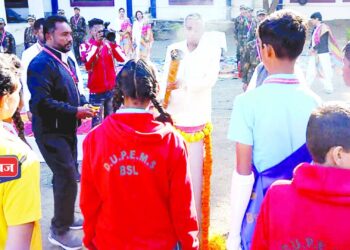 डॉ.उल्हास पाटील इंग्लिश मिडियम सी.बी.एस.ई. भुसावळात क्रीडा दिन उत्साहात.