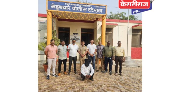 चाळीसगाव तालुक्यातील चोरीच्या बकऱ्या विकत घेणाऱ्या नगर जिल्ह्यातील इसमाला अटक