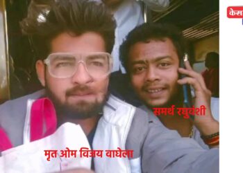 धक्कादायक : रुळावरून पायी चालणाऱ्या मित्रांना रेल्वेची भीषण धडक ; १ ठार, १ जखमी