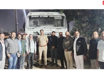 मालेगावातून चोरीस गेलेला डंपर जळगाव शहरात मिळाला !