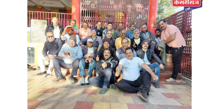 ‘गणपती बाप्पा मोरया’च्या गजरात ; तरसोद पायी वारी उत्साहात