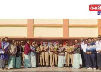 शिरसोली येथील विद्यालयात माजी विद्यार्थ्यांचा सत्कार