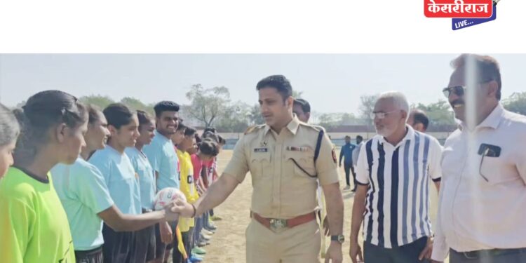 संजीवन दिन मुलींच्या राज्यस्तरीय फुटबॉल स्पर्धा