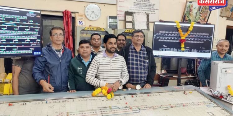 बोदवड-मलकापूर येथे स्वयंचलित सिग्नल प्रणाली कार्यान्वित