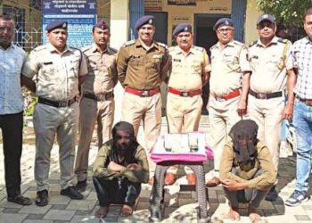 रेल्वेत चोरी करणारे तिघा चोरट्यांना पोलिसांनी केली अटक