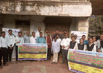 निंभोरा येथे राष्ट्रीय किसान दिन सप्ताह उत्साहात