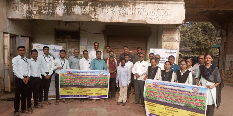 निंभोरा येथे राष्ट्रीय किसान दिन सप्ताह उत्साहात