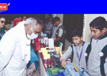 लहानग्यांच्या कल्पनेतून साकारले वैज्ञानिक प्रदर्शन