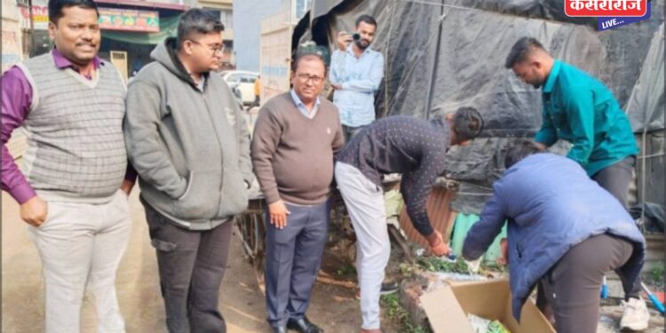 जळगावात दुग्धजन्य अन्नपदार्थाचा मुदतबाहय साठा नष्ट