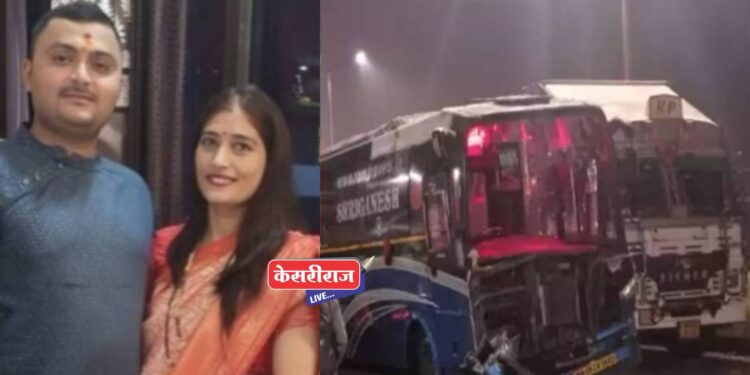 विचित्र अपघातात अमळनेरच्या दाम्पत्यासह चोपड्याचा एक ठार