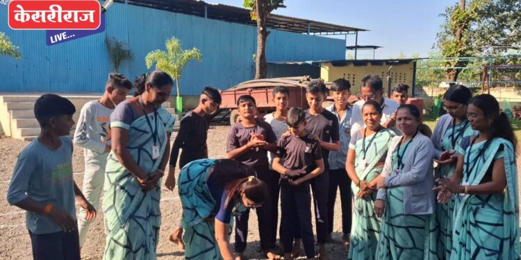 शिरसोली येथे हिराबाई पाटील माध्यमिक विद्यालय येथे क्रीडा स्पर्धांना सुरुवात