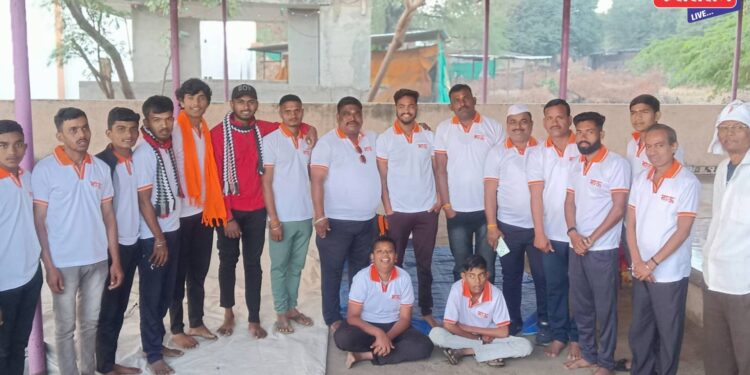 असोदा येथून शेगावला पायी पालखी रवाना