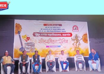 विद्यार्थ्यांमधील कलाविष्काराच्या सादरीकरणाने “क्षितिज” स्नेहसंमेलनात आला बहर