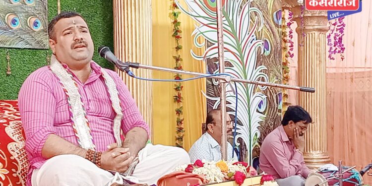 श्रीमद भागवत कथेने मानवाला आत्मकल्याणाचा मार्ग दाखविला : हभप मोरदे महाराज