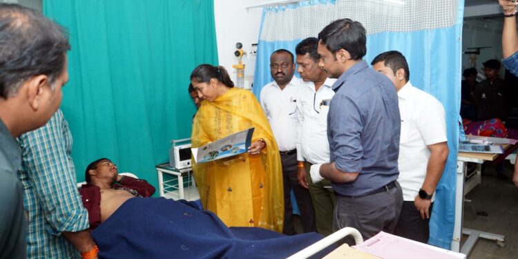 रेल्वे दुर्घेटनेतील प्रवांशासाठी डॉ.उल्हास पाटील रूग्णालय ठरले जिवनवाहीनी