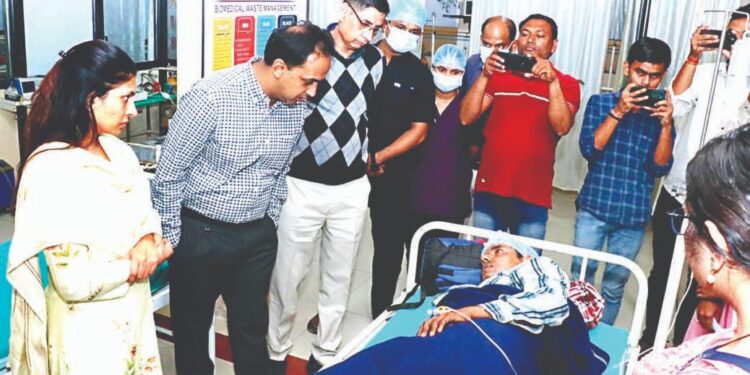 केंद्रीय क्रीडा व युवक कल्याण राज्यमंत्री रक्षा खडसेंचा दुर्घटनेतील जखमींना दिलासा