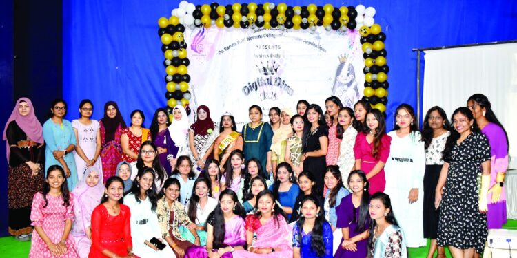 डॉ. वर्षा पाटील वूमन्स कॉलेज ऑफ कॉम्पुटर अँप्लिकेशन मध्ये फ्रेशर पार्टी उत्साहात