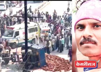 ट्रॅक्टर-ट्रॉलीला ठोकले, डिव्हायडरसह विद्युत पोलला धडक मारली… भरधाव डम्परला प्रशासन कधी आवर घालणार ?