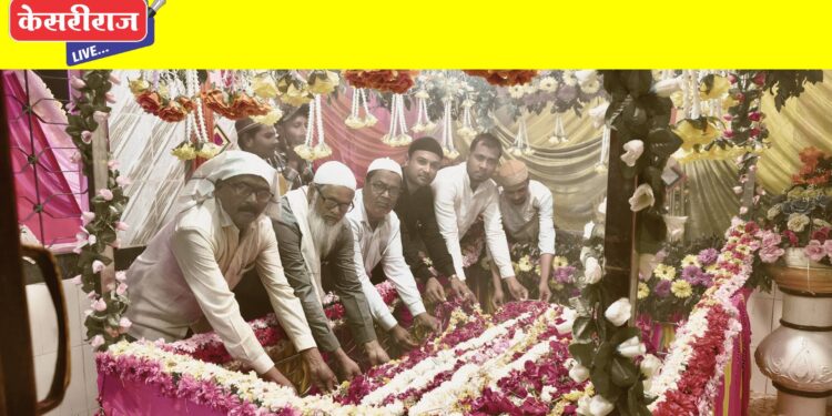 खिर्डी येथे हजरत सय्यद कादरी शाह बाबा यांचा उर्स उत्साहात