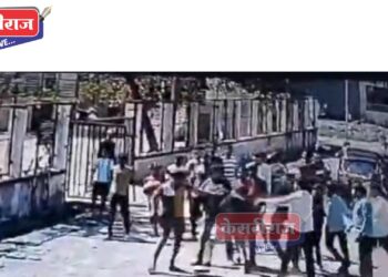 जुन्या वादातून भरचाैकात तरुणाला टोळक्याची बेदम मारहाण