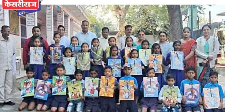 जिल्हा परिषद मराठी शाळा, पाडळसे येथे बक्षीस वितरणाचा कार्यक्रम