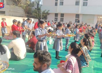 बी.यु.एन.रायसोनी स्कूलमध्ये ऋणनिर्देश दिन साजरा