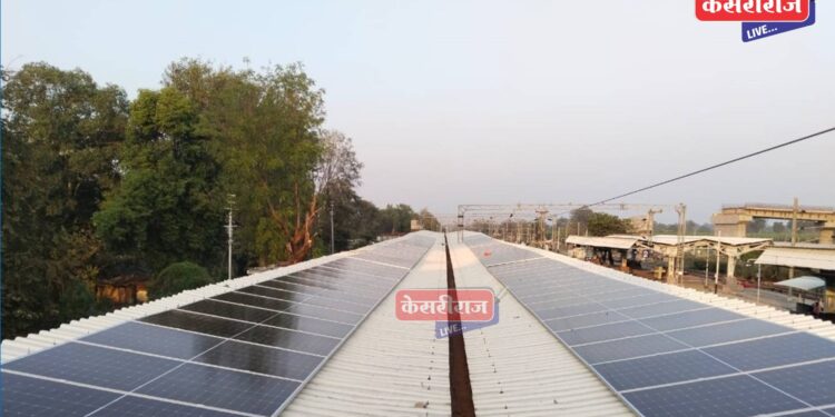 “रावेर” भुसावळ विभागातील दुसरे हरित रेल्वे स्थानक