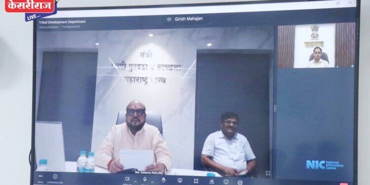 आदिवासी विकासासाठी जळगावला ४० कोटींचा वाढीव निधी देण्याची पालकमंत्र्यांची मागणी