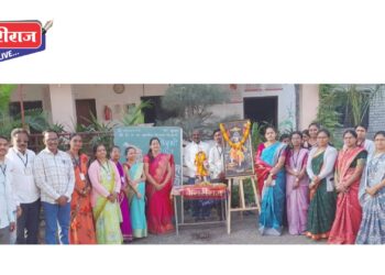 शिरसोलीच्या पाटील विद्यालयात छत्रपती शिवाजी महाराज जयंती उत्साहात