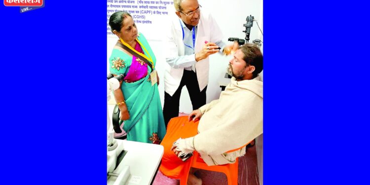 नेत्रकुंभातून डॉ. आर्विकर करताय संतसेवा