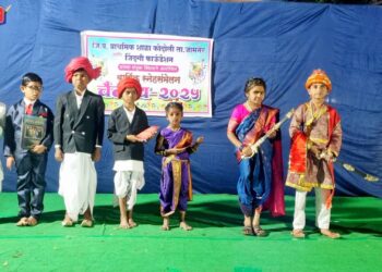 जामनेर तालुक्यातील कोदोली गावात जिल्हा परिषद शाळेचे स्नेहसंमेलन उत्साहात