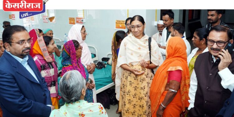 डॉ. उल्हास पाटील यांच्या वाढदिवसानिमीत्त ७५ नेत्ररूग्णांना मिळाली नवी दृष्टी