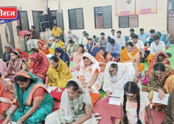 श्री गुरु गोरक्षनाथ मंदिरा मध्ये धर्मबीज सोहळा उत्साहात साजरा