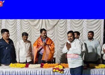 प्रभाग ८ मधील नागरिकांच्या हस्ते आ. किशोर पाटील यांचा नागरी सत्कार