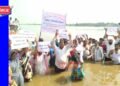 ऐनपूर पुर्नवसन संघर्ष समितीचे जलसमाधी आदोलन यशस्वी