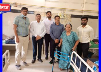 गुडघे प्रत्यारोपणाची पहिली शस्त्रक्रिया यशस्वी, ६४ वर्षीय महिलेला दिलासा