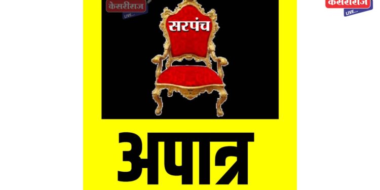 शेरी गावचे सरपंच विमलबाई चौधरी अपात्र, जिल्हाधिकाऱ्यांचा निर्णय