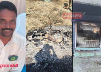 पित्यासह लहान मुलाने धरून ठेवले, मोठ्याने केले शस्त्राने सपासप वार : संशयित देवेंद्र पाटील अटकेत