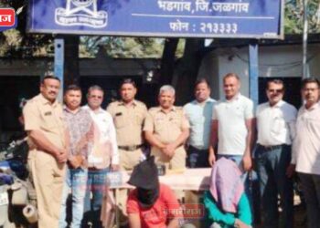 कजगाव येथील मंदिरातून चोरी करणाऱ्या दोघांना अटक, ३१ हजार रुपयांचा मुद्देमाल जप्त