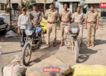 तस्करांकडून १६५ किलो अवैध डिंकासह  ७३ हजारांचा मुद्देमाल जप्त