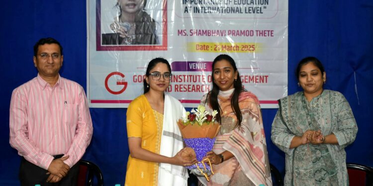 राष्ट्रहित पाहणे हे देशवासीयांचे मूलभूत कर्तव्य – शांभवी थिटे