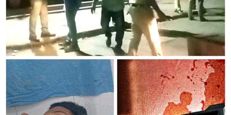 खळबळ : जळगावात तरुणावर बेछूट गोळीबार, एक गोळी लागल्याने गंभीर जखमी