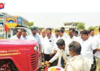 चाळीसगाव तालुक्यात मेहुणबारे येथे शेतमाल उपबाजाराला सुरुवात