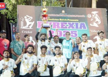 मुलांचा डियुपीएमसी संघ पायरेक्सीया ट्रॉफीचा विजेता