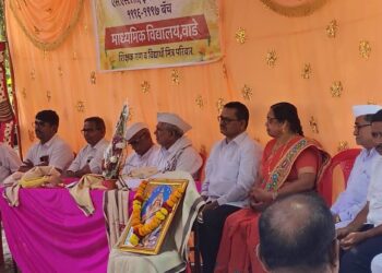 वाडे माध्यमिक विद्यालयाच्या माजी विद्यार्थ्यांचा स्नेहमेळावा उत्साहात