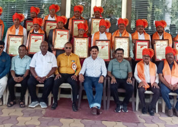 विभागीय, जिल्हास्तरीय आदर्श मुख्याध्यापक,क्रीडा शिक्षक पुरस्कार सोहळा उत्साहात