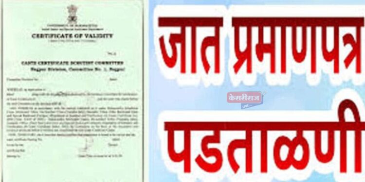 समता पंधरवडा : विद्यार्थ्यांसाठी जात प्रमाणपत्र पडताळणी शिबीर