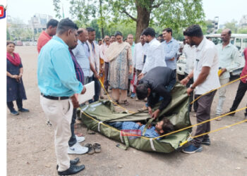 पावसाळापूर्व तयारी : आपत्ती व्यवस्थापनचे स्वयंसेवकांकडून प्रशिक्षण